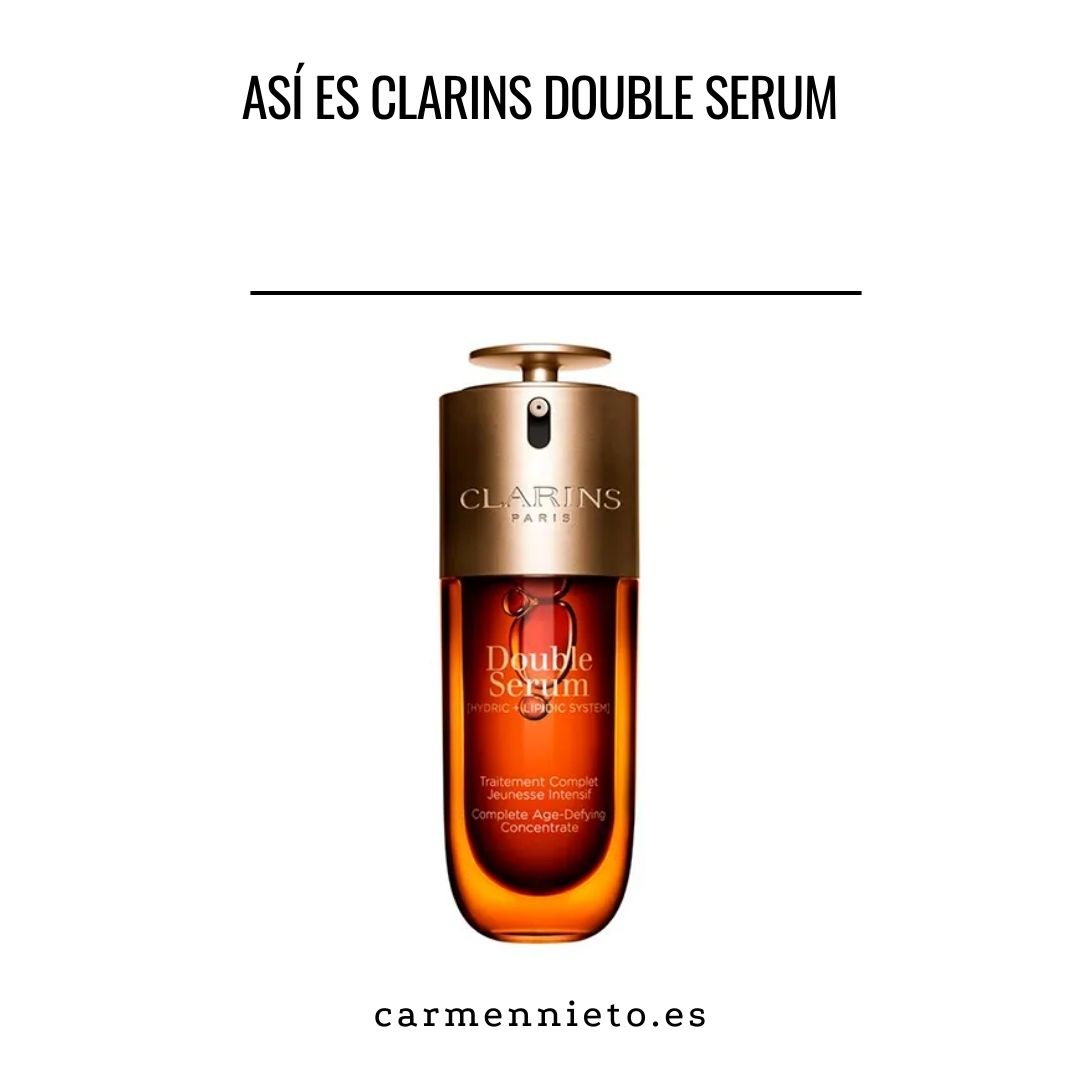 Así es Clarins Double Serum