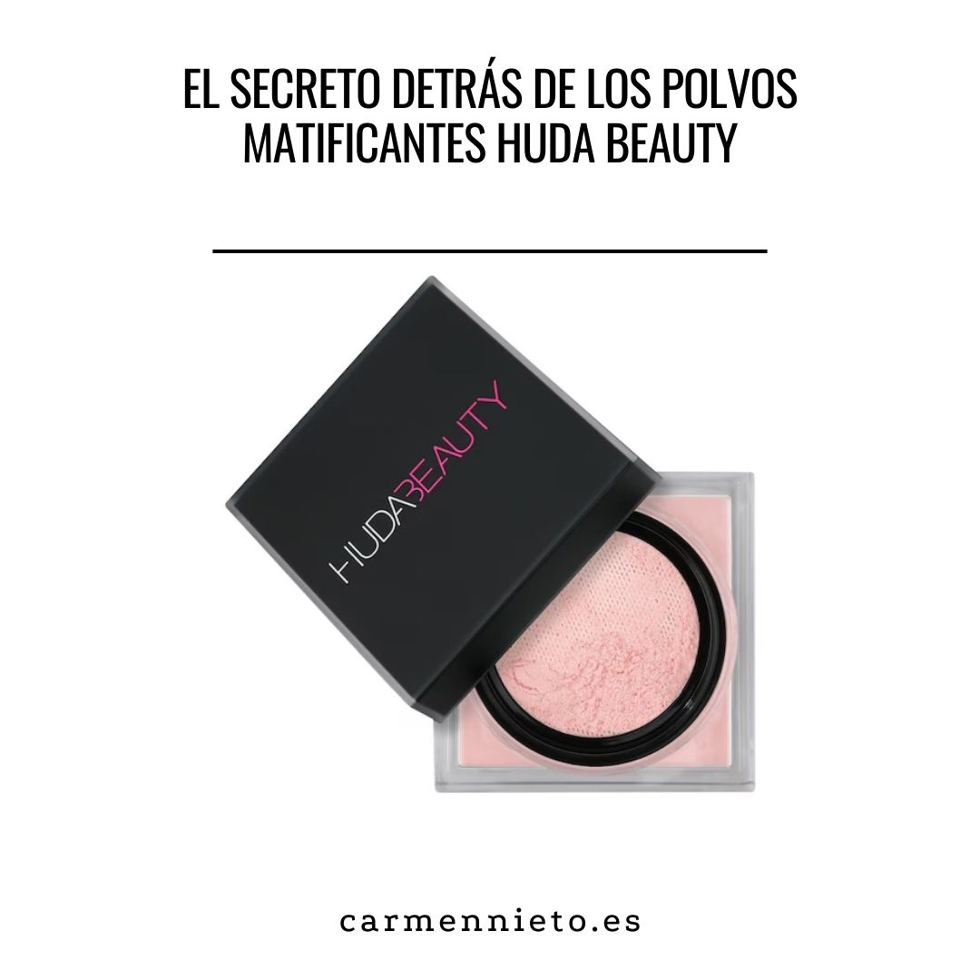 El secreto detrás de los polvos matificantes HUDA BEAUTY